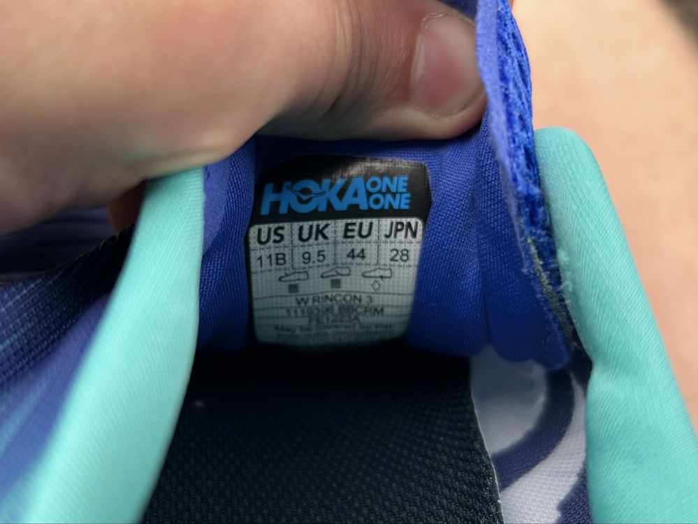Оригінал! Кросівки Hoka Rincon 3 44 розмір 03512