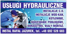 Hydraulik. Wykonam prace hydrauliczne. Nowe inwestycje, modernizację
