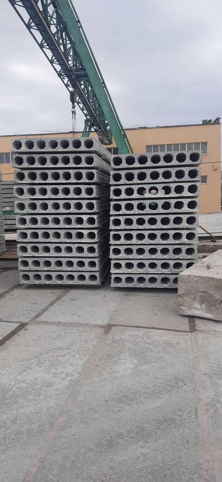 Плити перекриття бетонні плити, наявність, доставка м. КИЇВ Вишгород