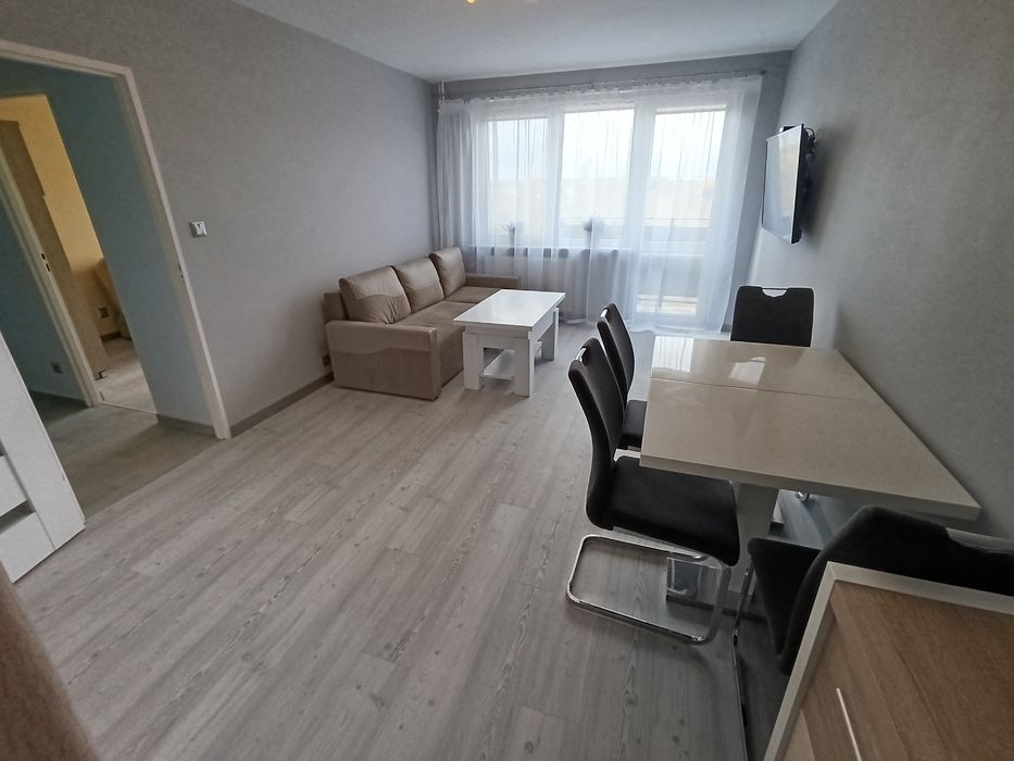 Wynajem 2 pokoje 45m Po remoncie Wysoki Standard Parking Wyposażone