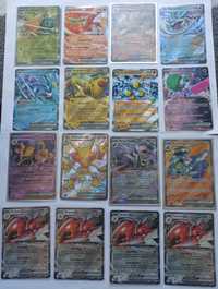 Karty pokemon ex oraz rainbow