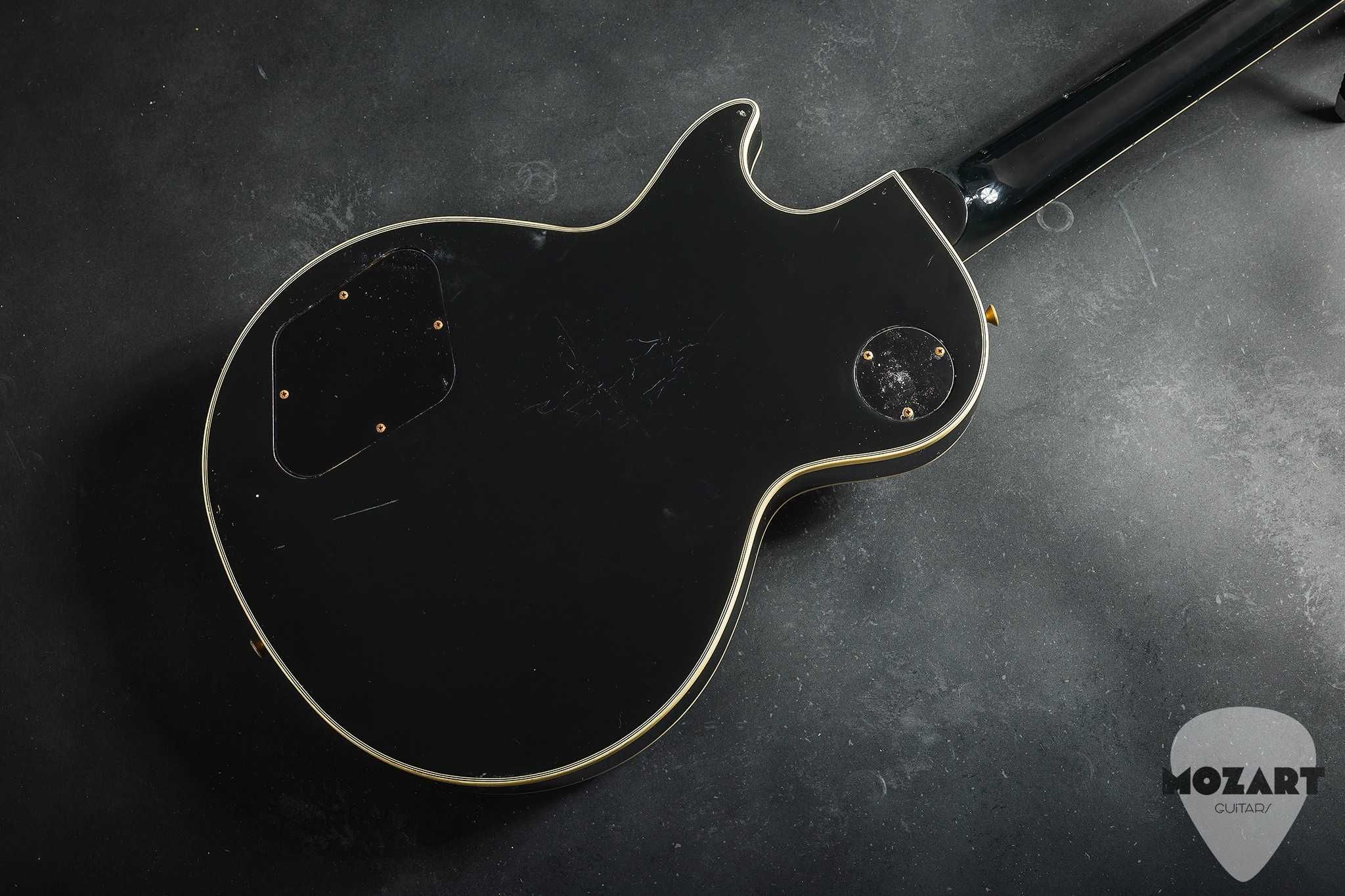 Burny Les Paul Custom Ebony, 1990's
