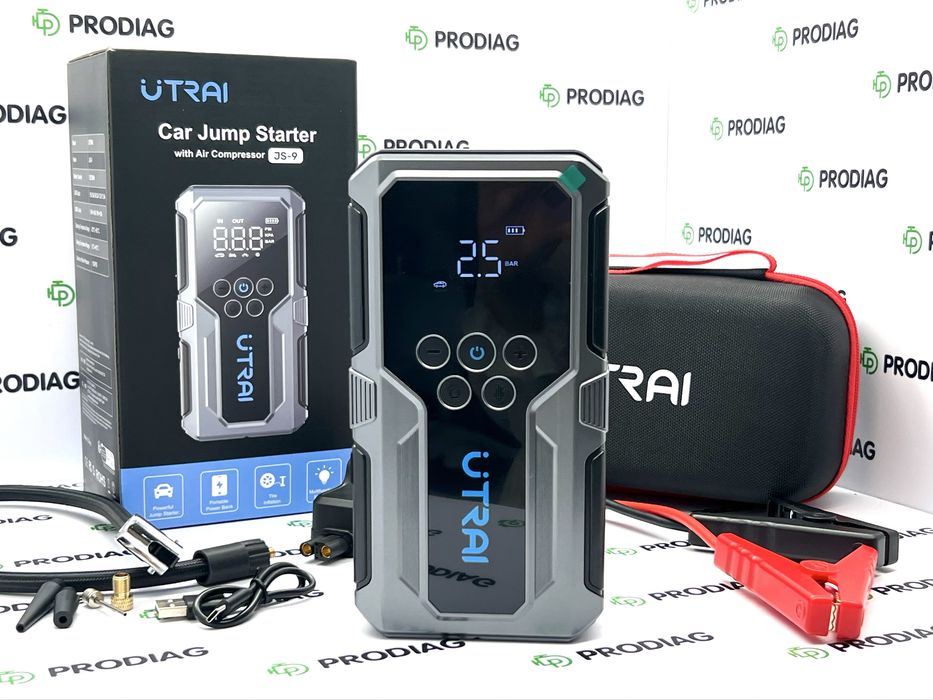 UTRAI JStar 9 - пусковий зарядний пристрій + компресор