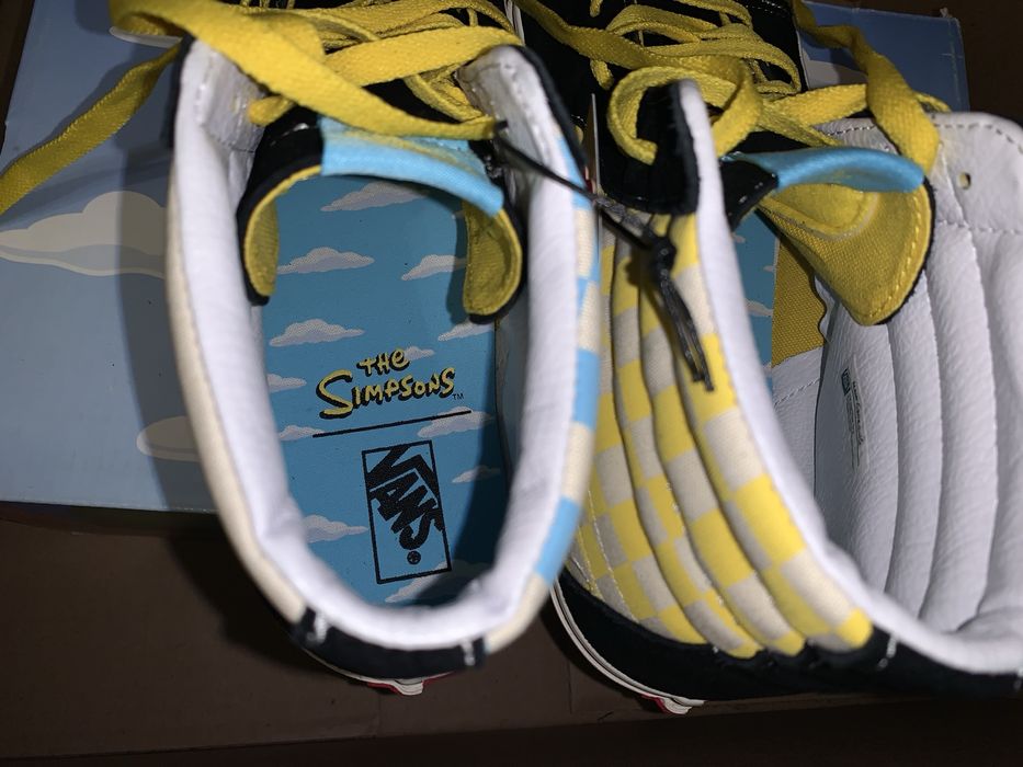 Кеди Vans SK8-HI. Колаборація The Simpsons. Розмір 44