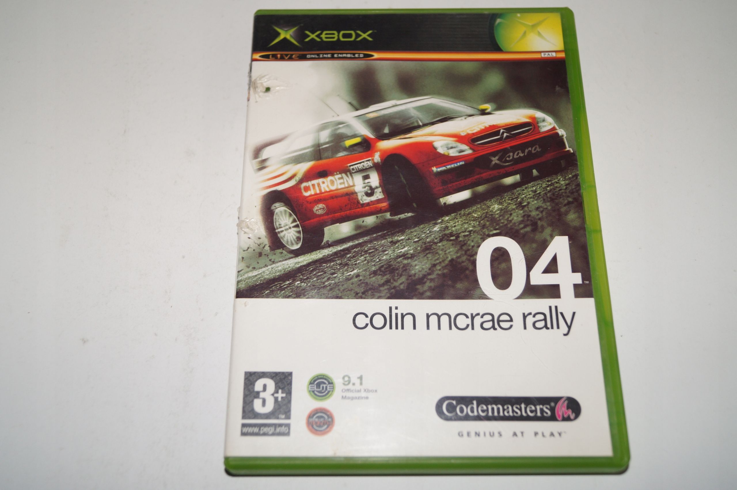 Gra Colin Mcrae Rally 04 Microsoft Xbox