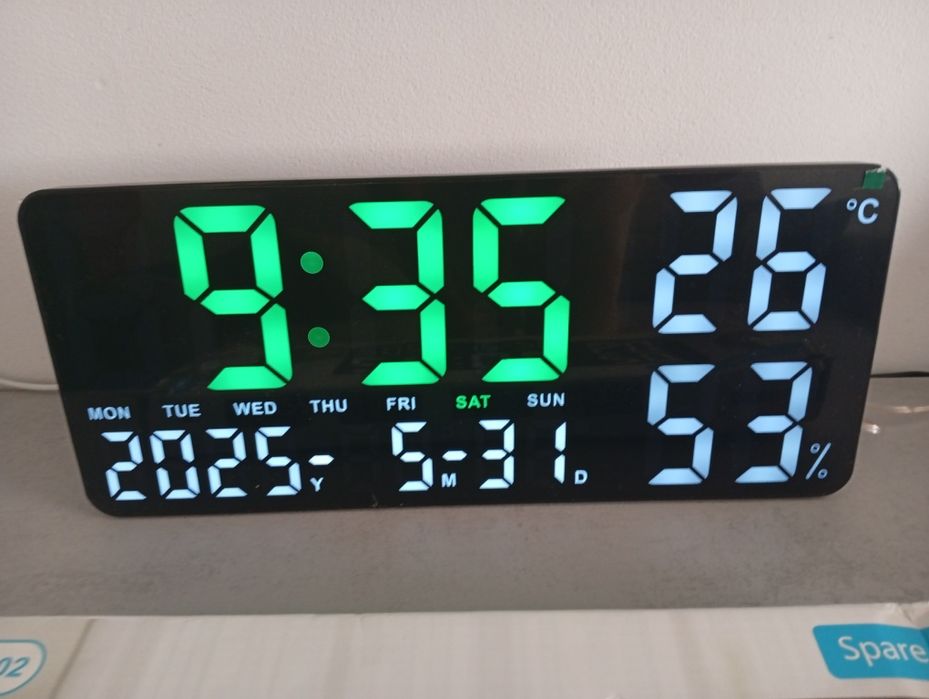 Relógio digital grande de parede Novo portes grátis