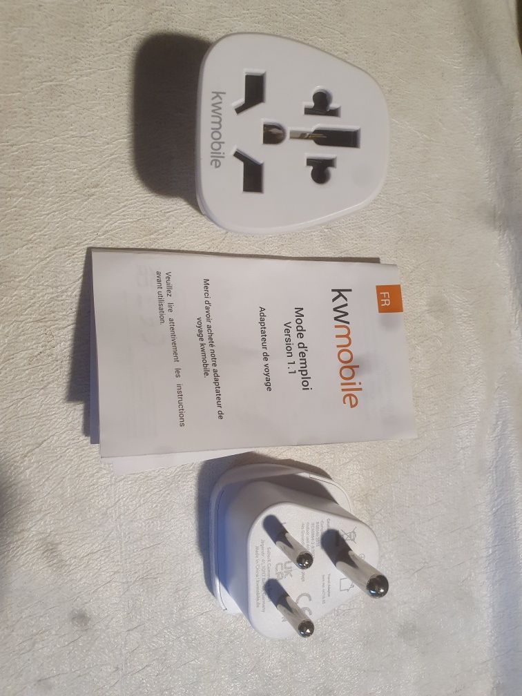 1 x adapter podróżny typu D –w Indiach Sri Lanka Nepal – adapter prąd