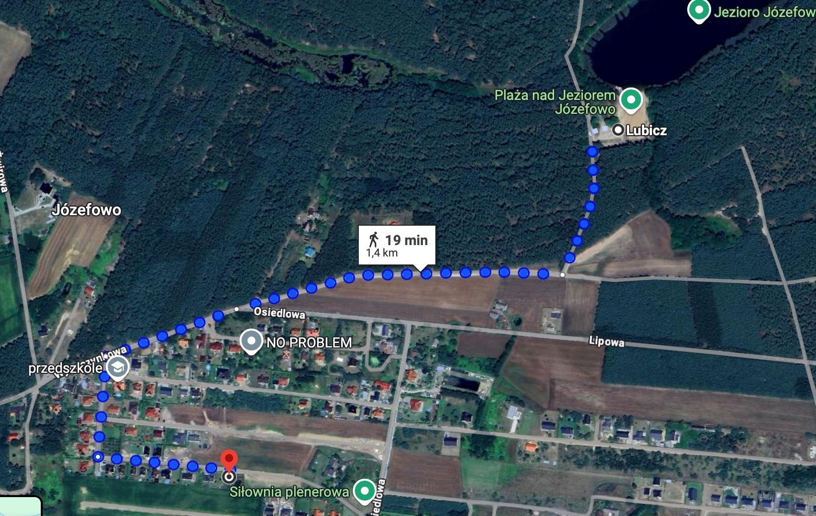 Działka Szembekowo 1000 m2 z warunkami zabudowy ogrodzona brama
