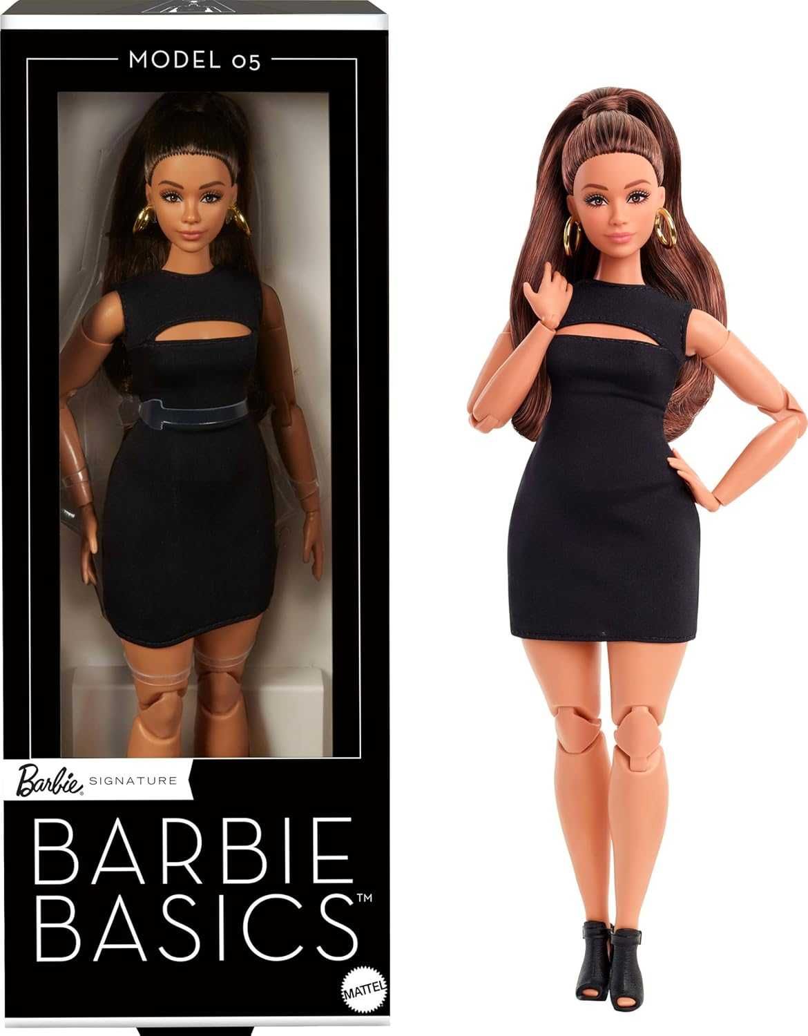 Lalka Barbie Basics 05 made to move Signature Looks