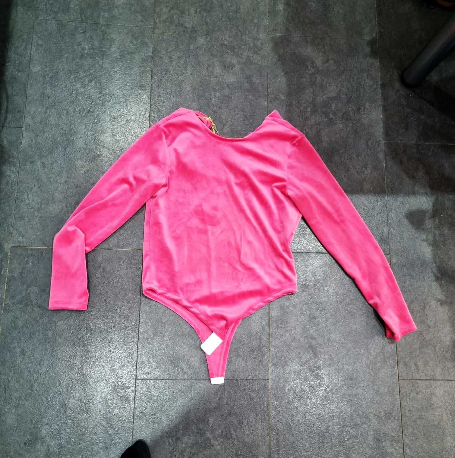 Body welur fuksja  nowe  40  42