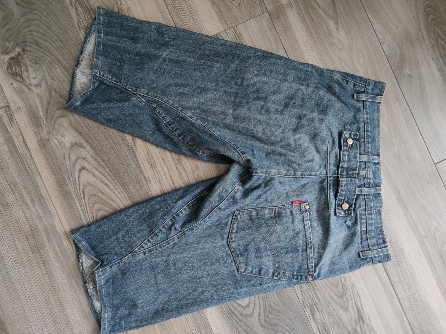 Levi's spodenki w30 l32 jeans cargo szorty bawełna retro oldchoool 90s