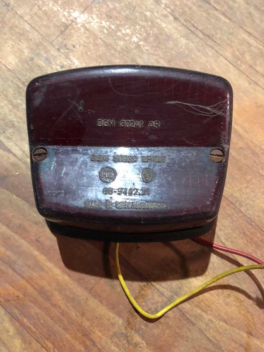 Задний стоп сигнал на мотоцикл Ява