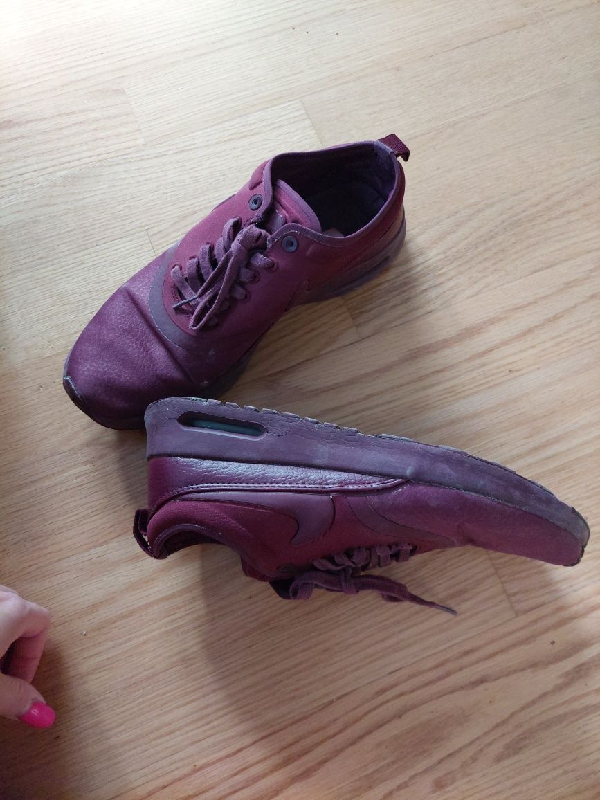 Buty air max thea ultra bordowe burgundowe damskie 38.5