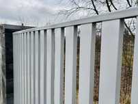Przęsło ogrodzeniowe frontowe/Palisada pionowa - Wzór 60/40, montaż