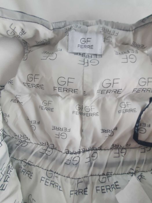 GF FERRE spodnie ocieplane granatowe dla niemowlaka 80 cm  12 miesięcy