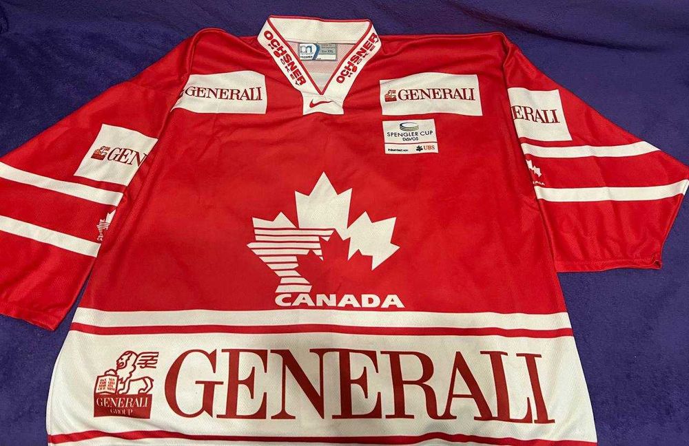 Хокейка джерсі Nike Canada Канада Davos cup