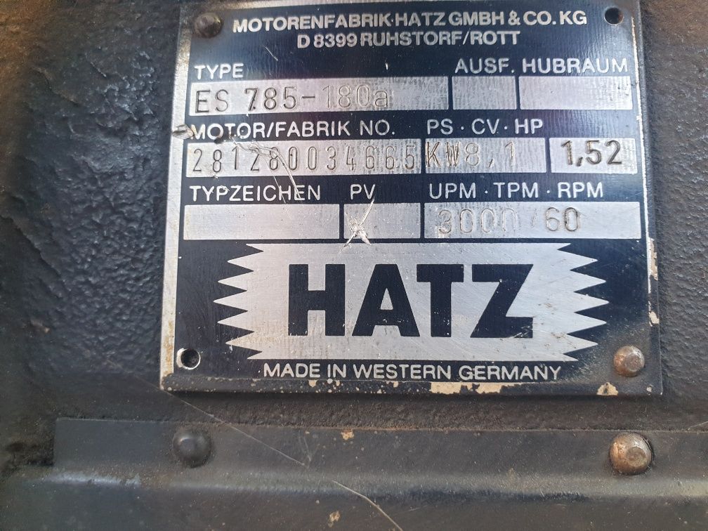Silnik HATZ 785 sprzedam