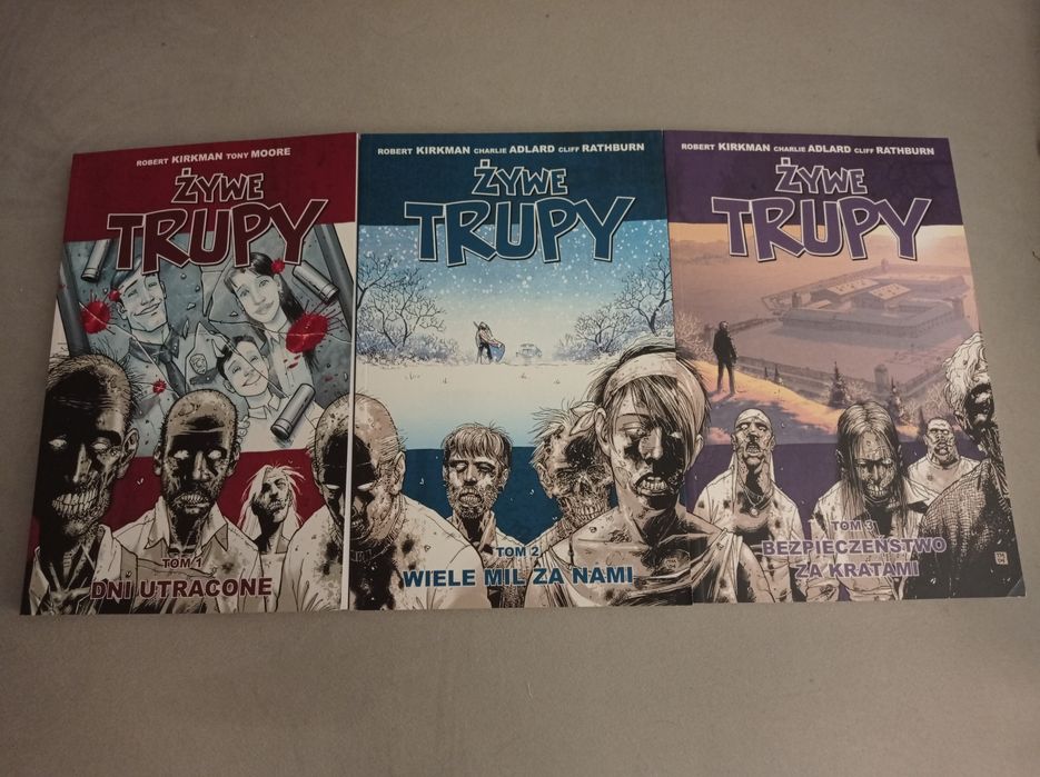 Żywe trupy tomy 1-3