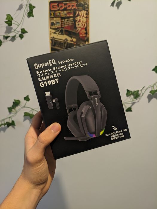 Ігрові навушники EKSA SuperEQ G19BT 2.4 ГГц