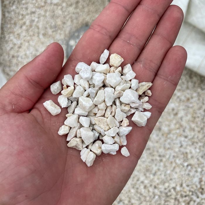 LASTRYKO Kamień do Lastrico Posadzka Białe Czarne 2-5 mm Grys Kruszywo