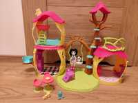 OKAZJA! MATTEL ENCHANTIMALS wielki leśny domek pandy + lalka