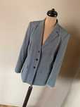 44 46 basic capsule zakiet marynarka  blazer narzutka szary xxxl +size