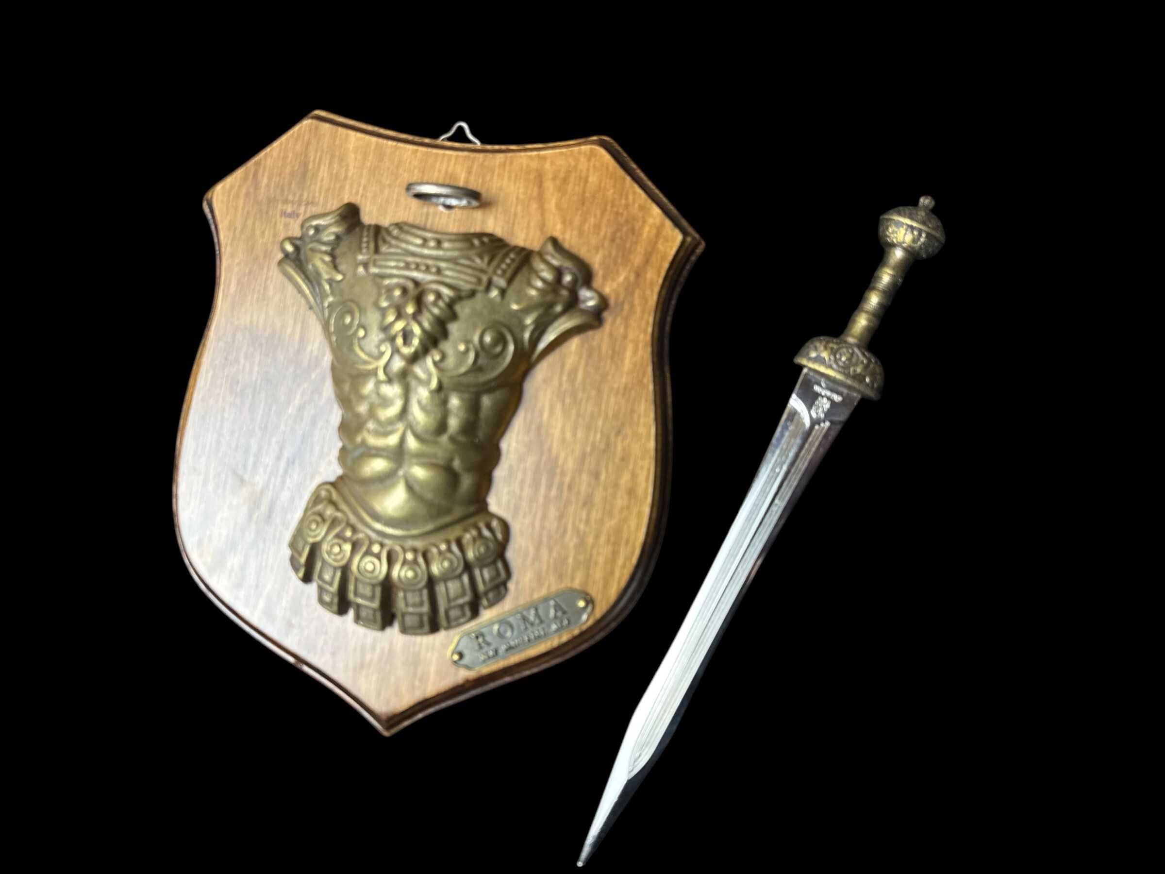 Panoplia rycerska z rzymskim gladiusem AG39/28.01