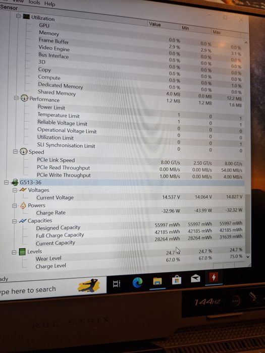 Komputer Gamingowy Ryzen 7 4800h|Rtx 3050|16gb ram|512gb ssd nvme