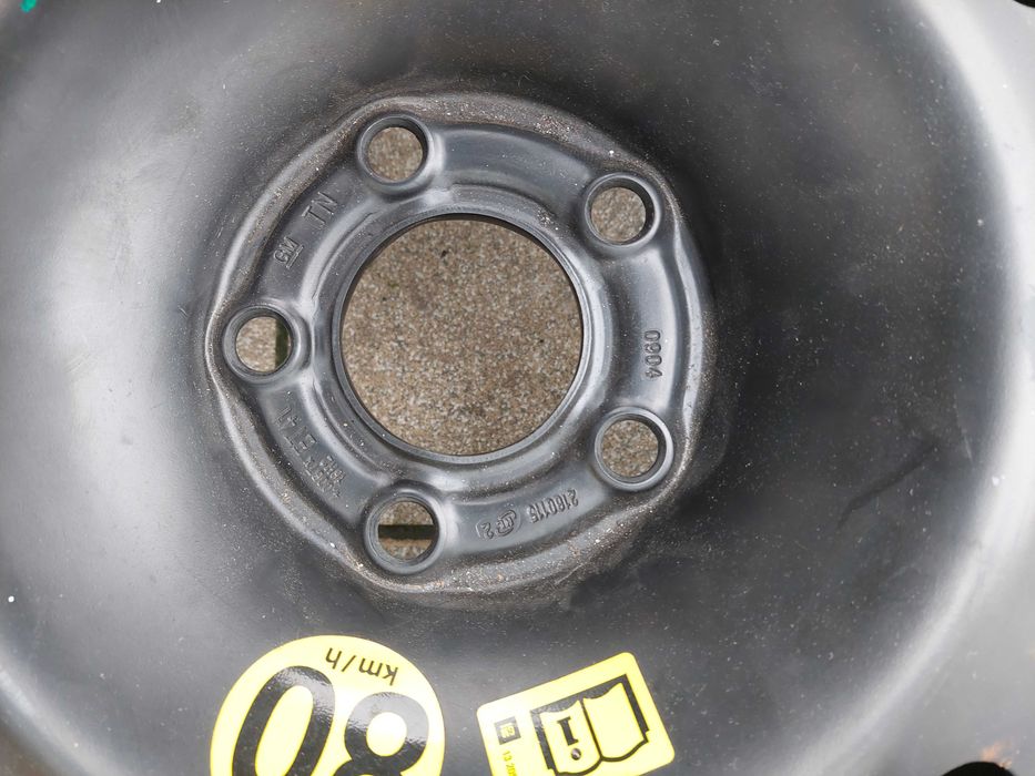 OPEL Vectra C Koło zapasowe + zestaw lewarek klucze ucho Wysyłka