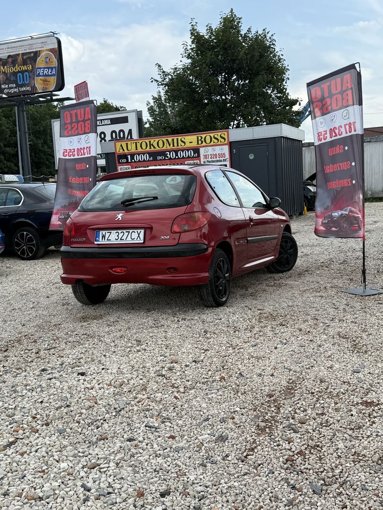 Na Sprzedaż Peugeot 206 1.4B/automat/bez rdzy/klima/fajny stan/zamiana