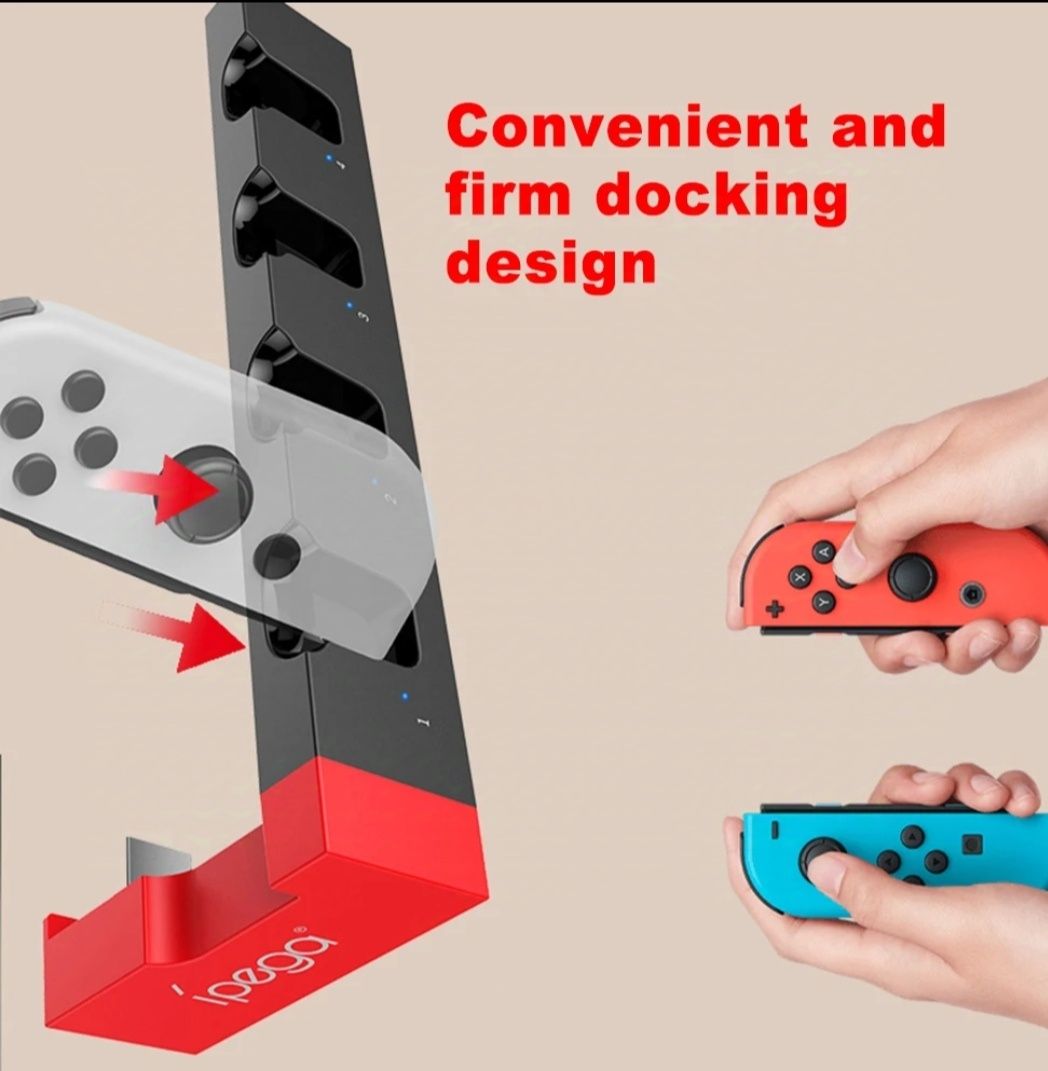 Carregador para joycon nintendo switch.