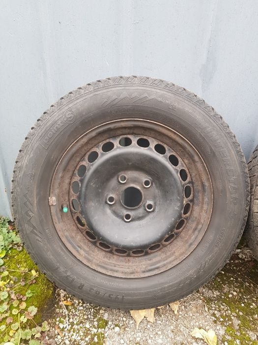 Продам диски з шинами r15 195/65 5*112