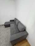 Sofá cama cinzento semi novo