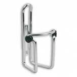 Uchwyt bidonu koszyk rowerowy aluminiowy srebrny