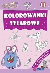 Kolorowanki sylabowe. Sylaby ze spółgłoskami P i M Praca zbiorowa