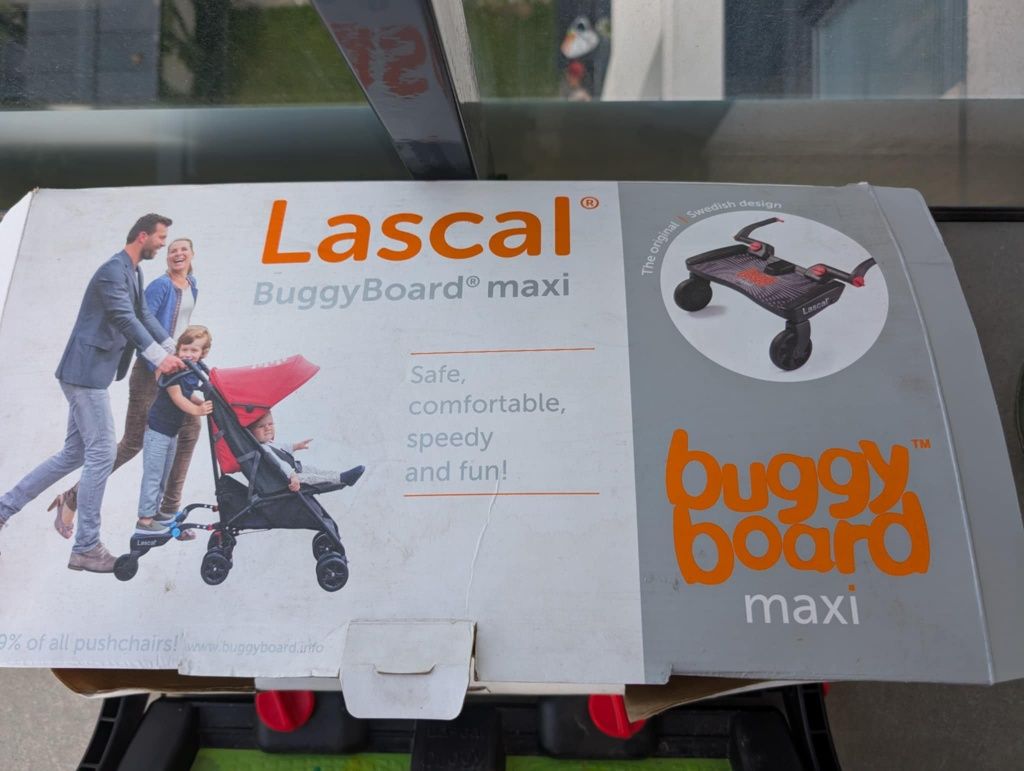 Dostawka do wózka Lascal Buggyboard maxi Panda jungle