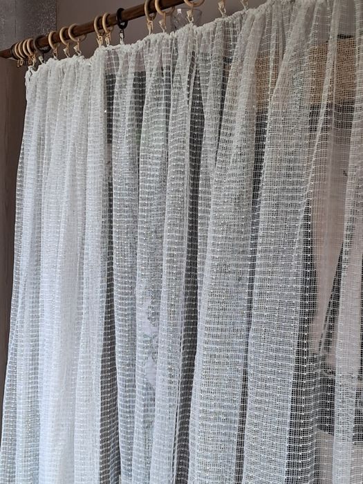 Тюль  1шт   200×430.