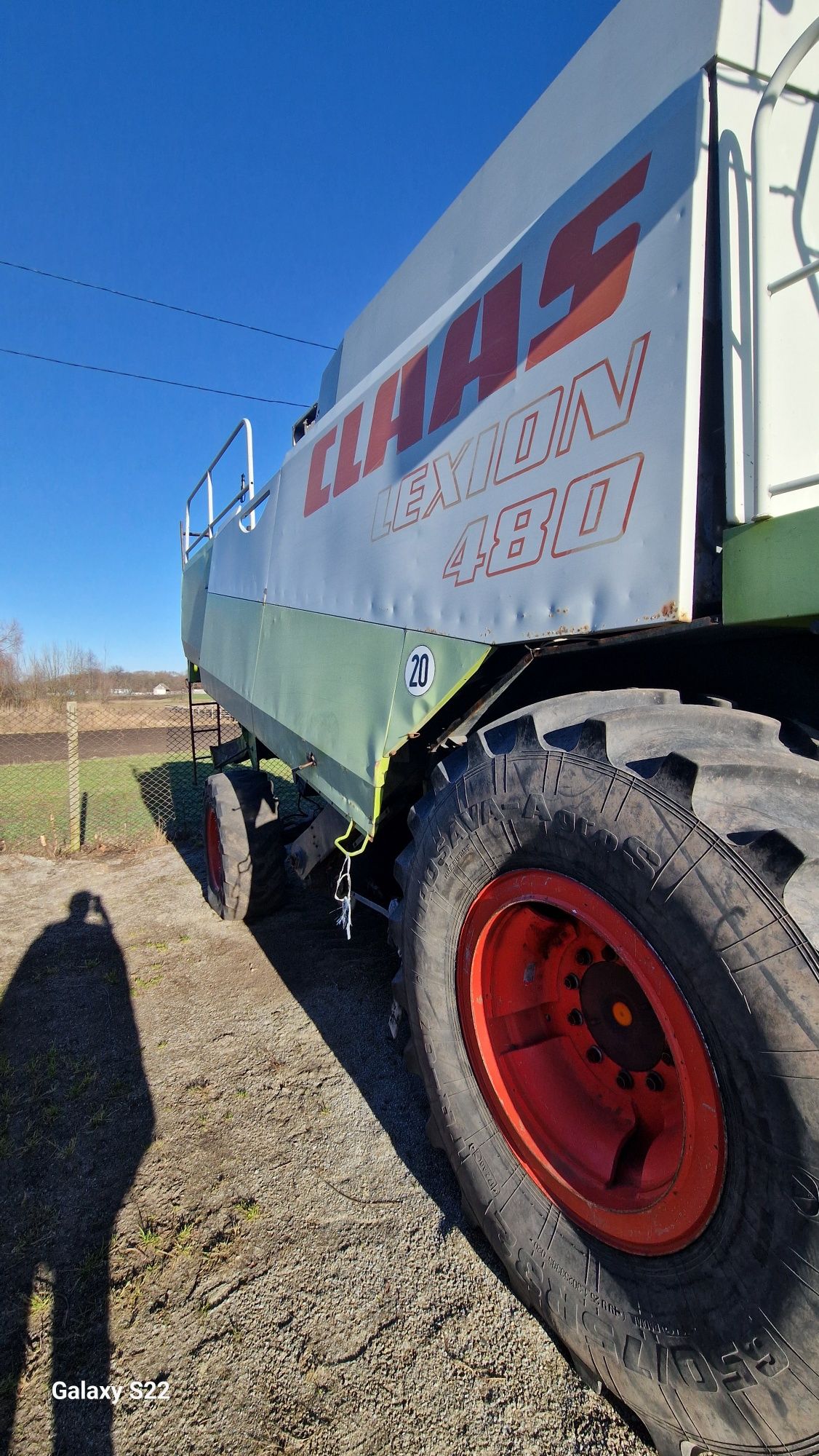 Комбайн clas lexicon 480 2000 рік