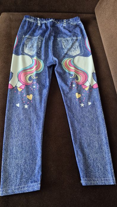 Legginsy dla dziewczynki Jednorożec