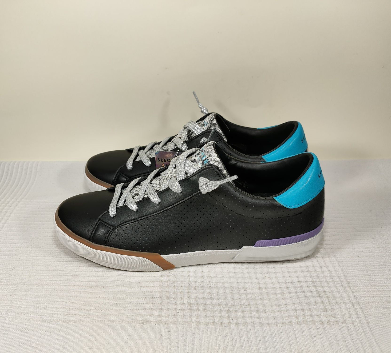 Buty Skechers Los Angeles damsk sneakersy Wedge Fit Street 39,5 26,5cm
