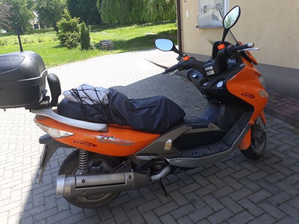 Sprzedam lub zamienię uszkodzony skuter kymco xciting