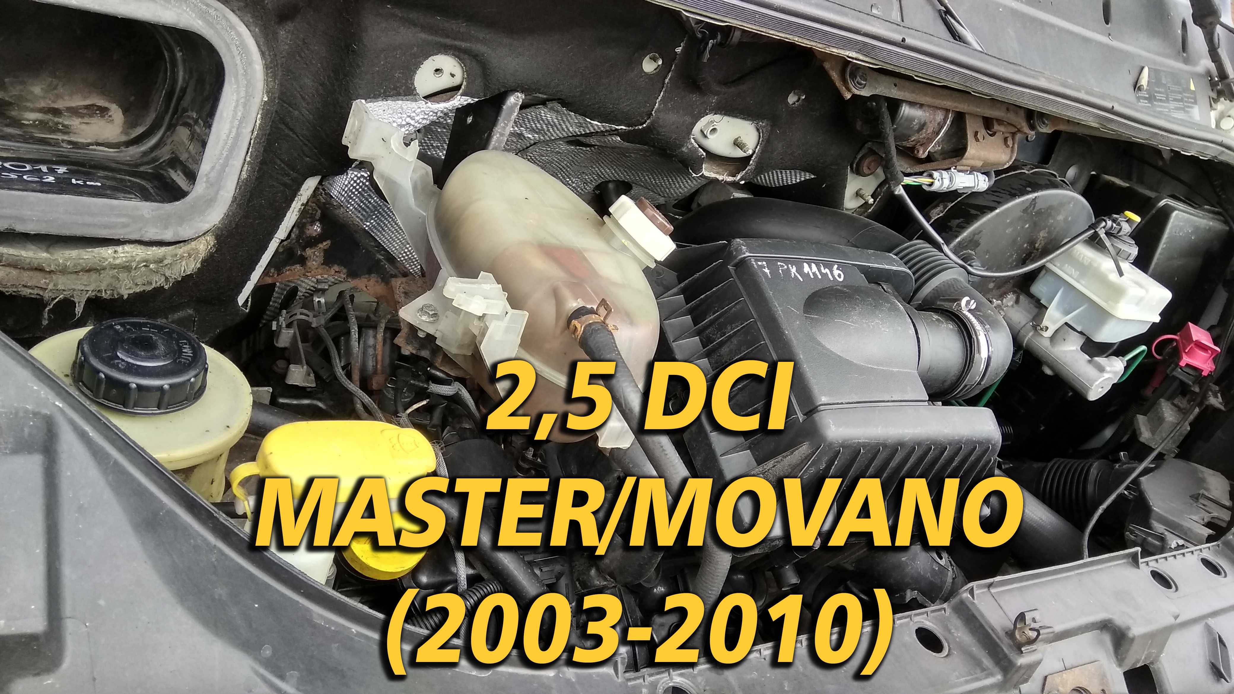 Двигатель Мотор Двигун Renault Master Opel Movano 2,5 дци dci Шрот G9U