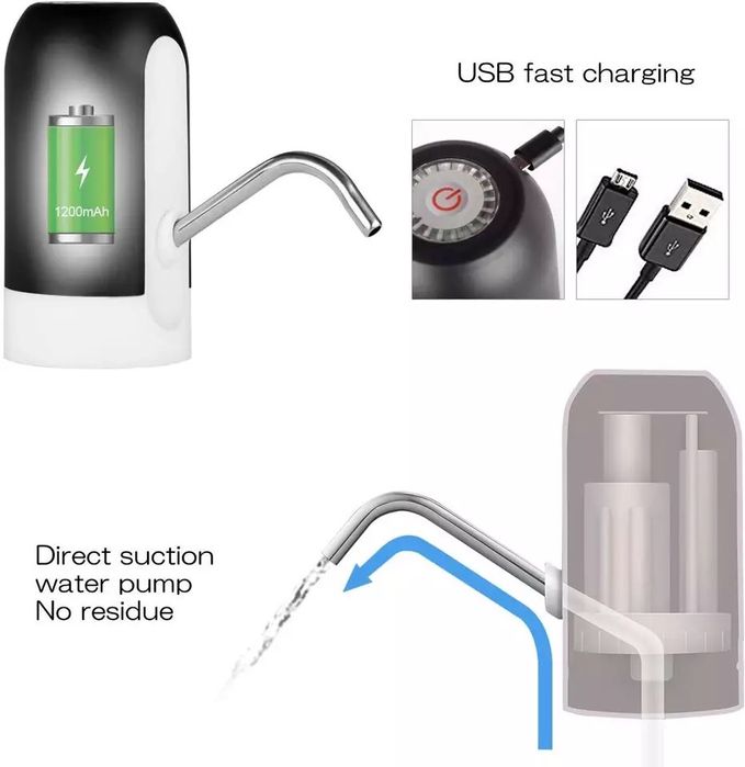 Bomba garrafao / Dispensador Elétrico Sem Fios / bateria