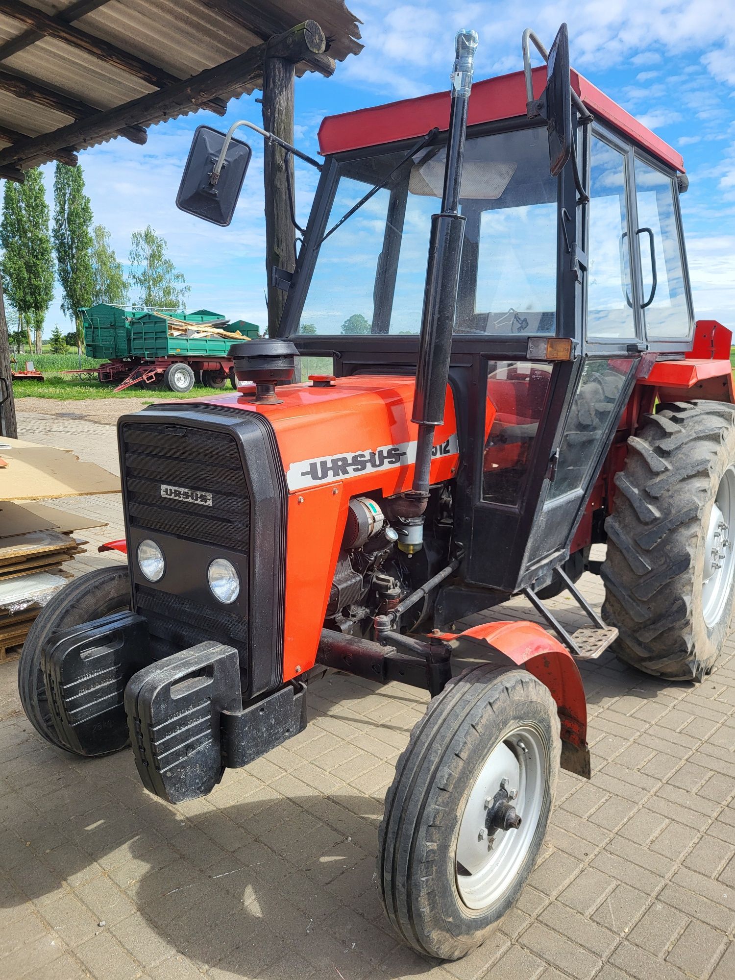 Ciagnik rolniczy Ursus 3512