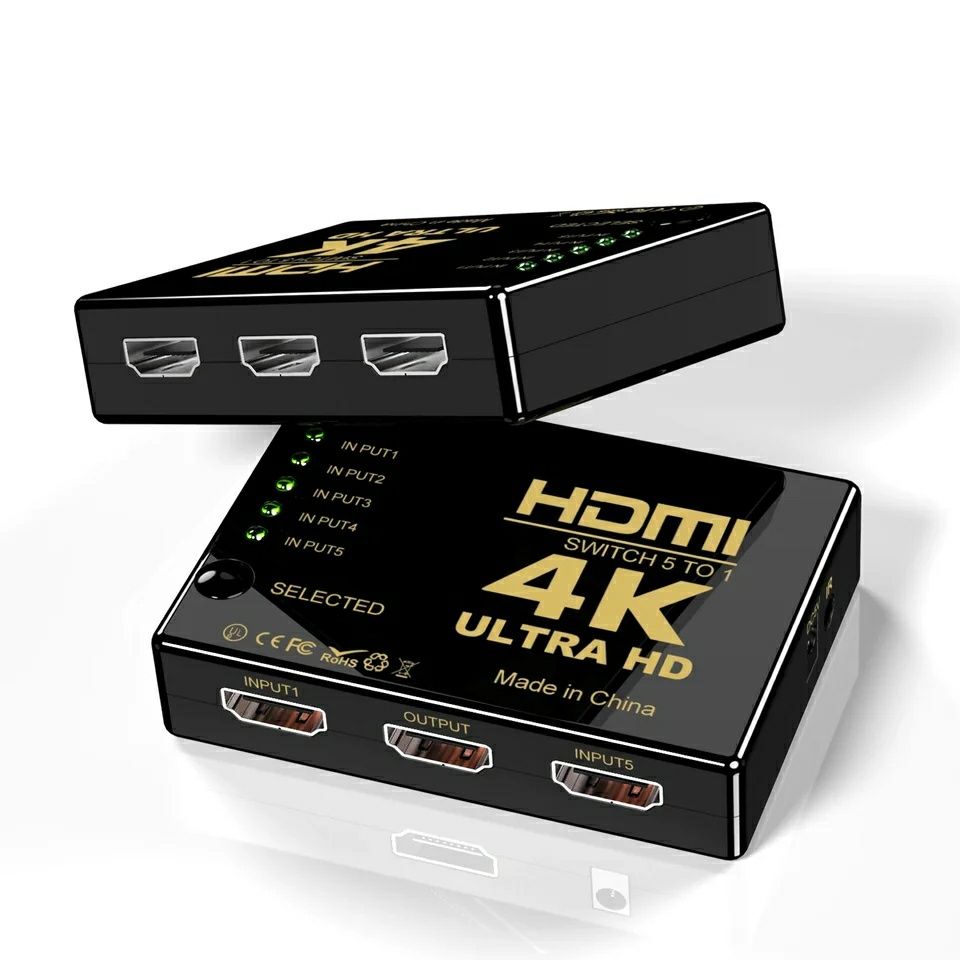 HDMI switcher 5 portas