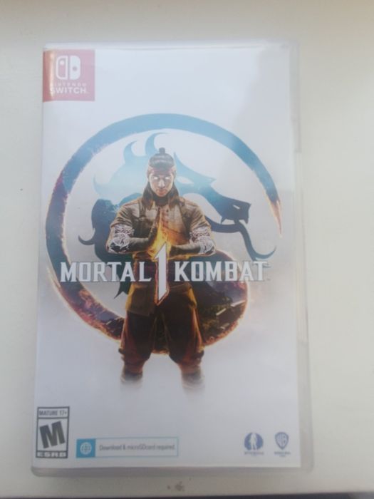 Продам игру mortal kombat 1 для nintendo switch
