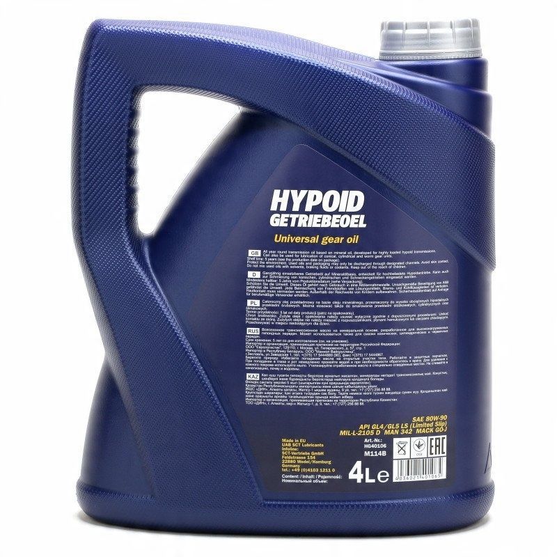 Olej przekładniowy Mannol 80w-90/4l