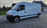 Renault MASTER L3H2 MAX 2.5DCI 120KM KLIMA TEMPOMAT ORYGINAŁ LAKIER  Po wymianach Nowe Opony