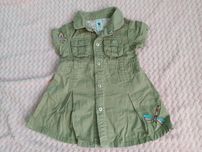 Sukienka khaki Baby Club 74