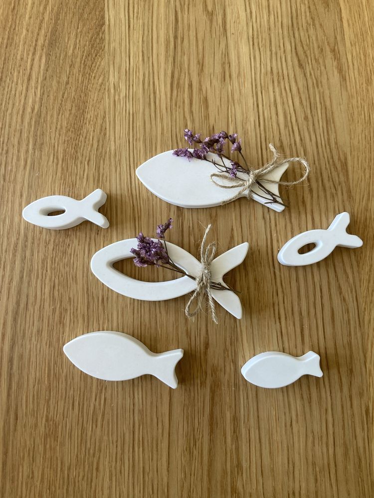 Peixinhos em gesso perfumado